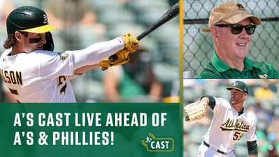 A's Cast Live Ahead of A's & Phillies from NBC Sports | Sandy Alderson & Ryan Christenson join!