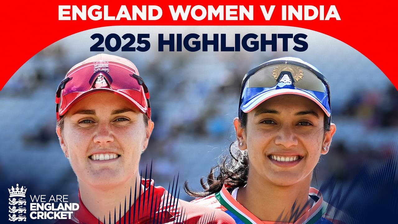 Final Over Thrillers | England Women v India 2025 | Extended Highlights