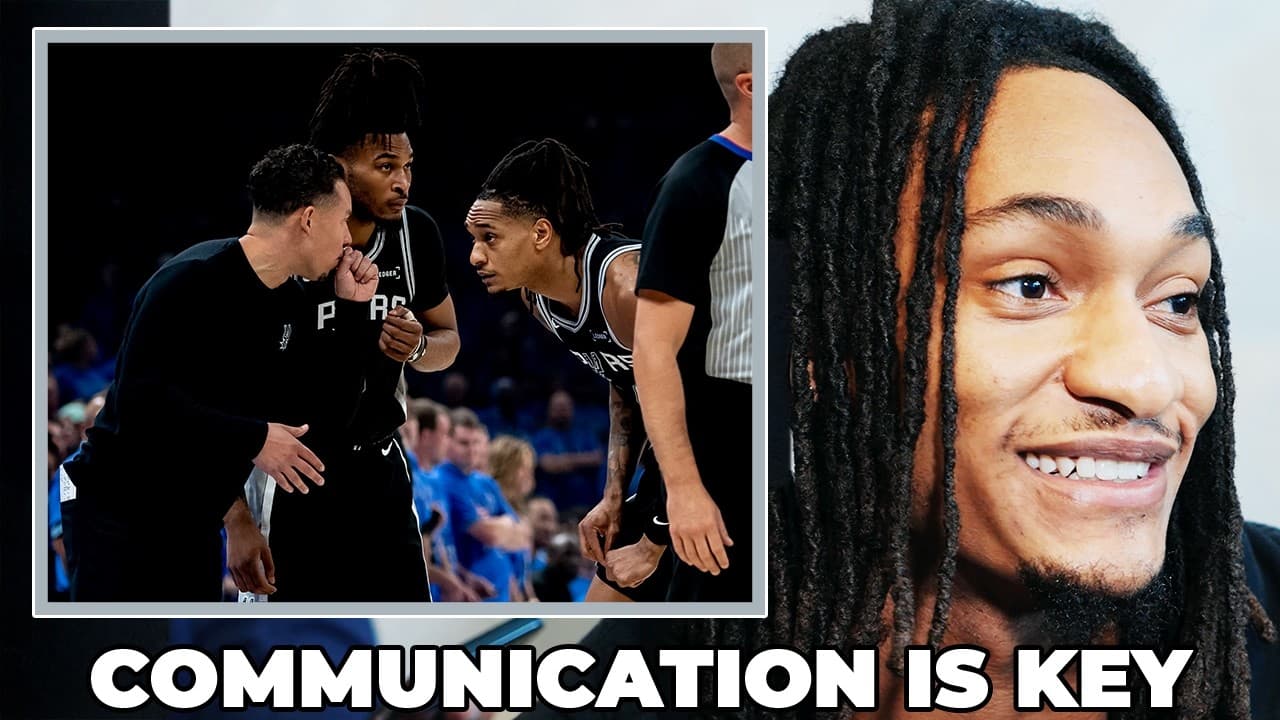 Devin Vassell on the Importance of Communication on the Road vs. OKC in Western Conference Finals