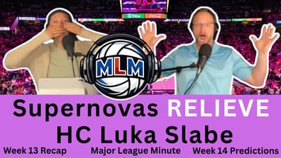 Supernovas RELIEVE HC Luka Slabe + Week 13 Recap + Week 14 Predictions
