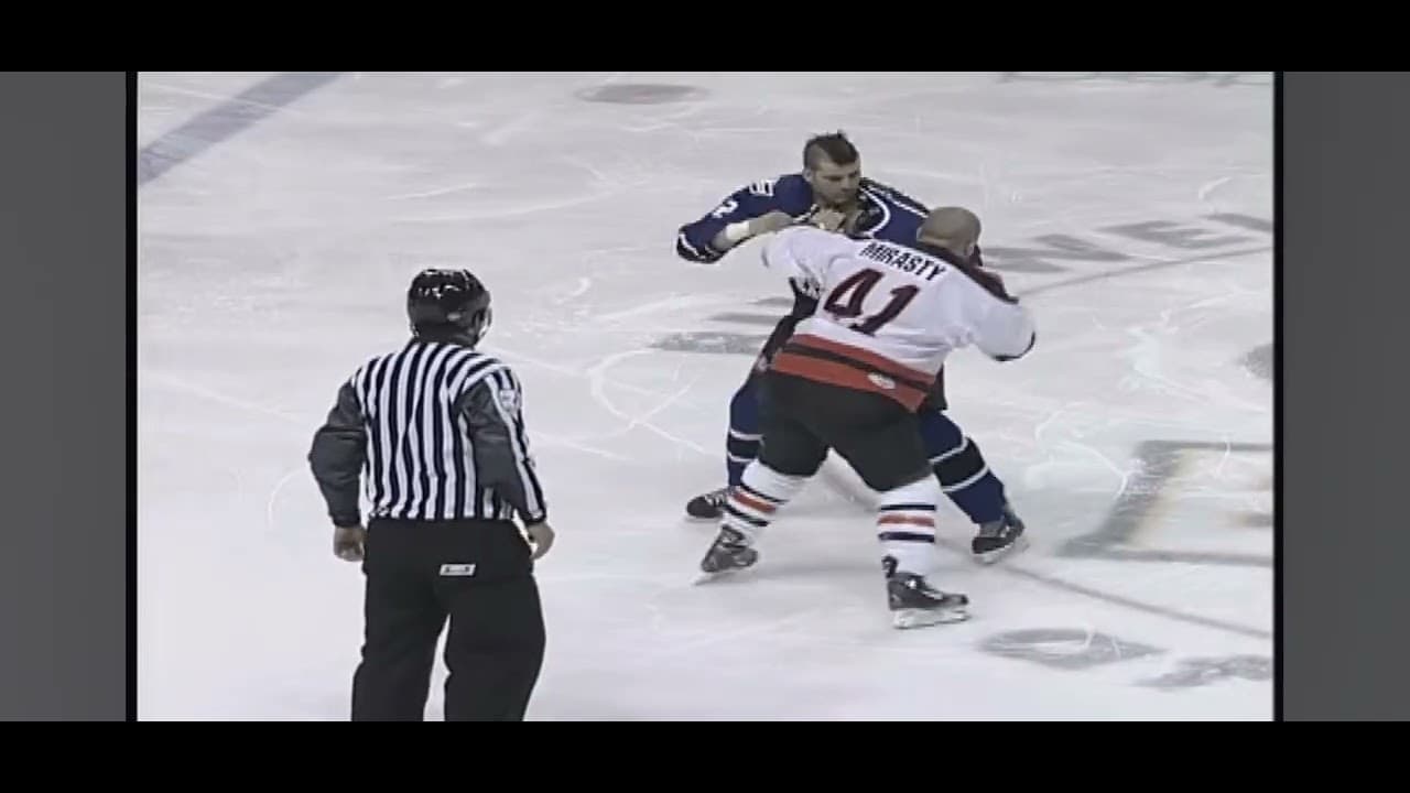 Jon Mirasty vs Alex Penner #CHL March 11/11 