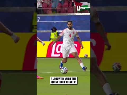 Ali Olwan finds the equalizer for Jordan 🇯🇴