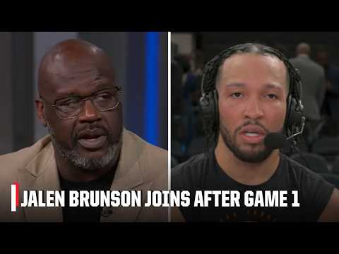 Jalen Brunson can't explain the Knicks' 22-PT comeback to beat the Cavaliers 🤷‍♂️ | Inside the NBA