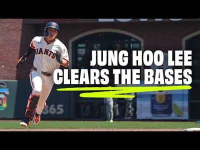Jung Hoo Lee's Bases-Clearing Triple | San Francisco Giants vs Athletics Highlights