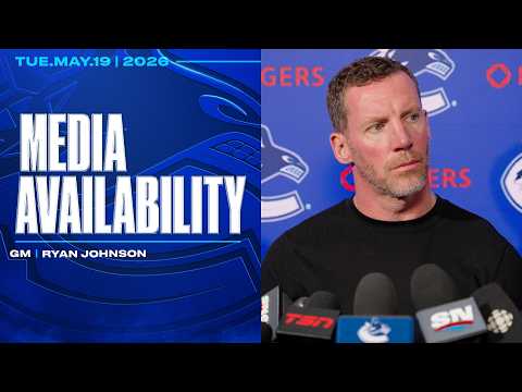 G.M. Ryan Johnson Media Availability following the departure of Head Coach Adam Foote (May 19, 2026)