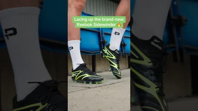 Lacing Up Reebok’s COMEBACK BOOT 🔥 #shorts #footballboots #worldcup
