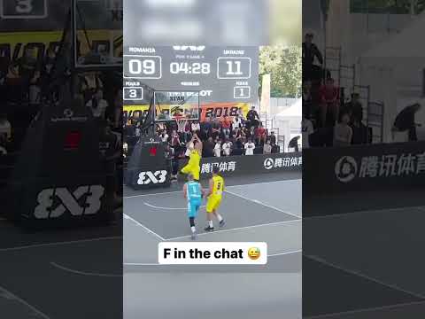 As the announcer said, "wasn't nothing nice about what happened after it" 😭 #3x3basketball