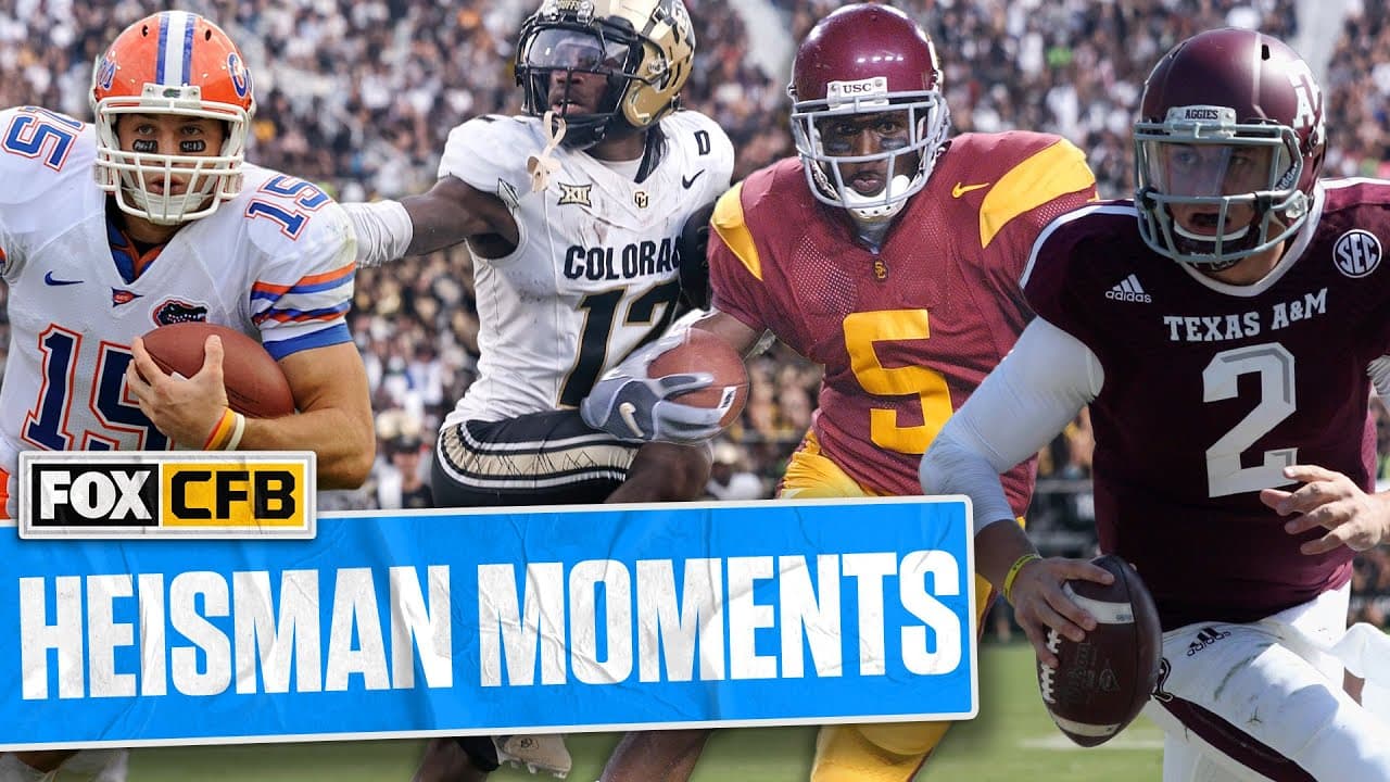 Heisman moments on FOX 🍿 CFB on FOX
