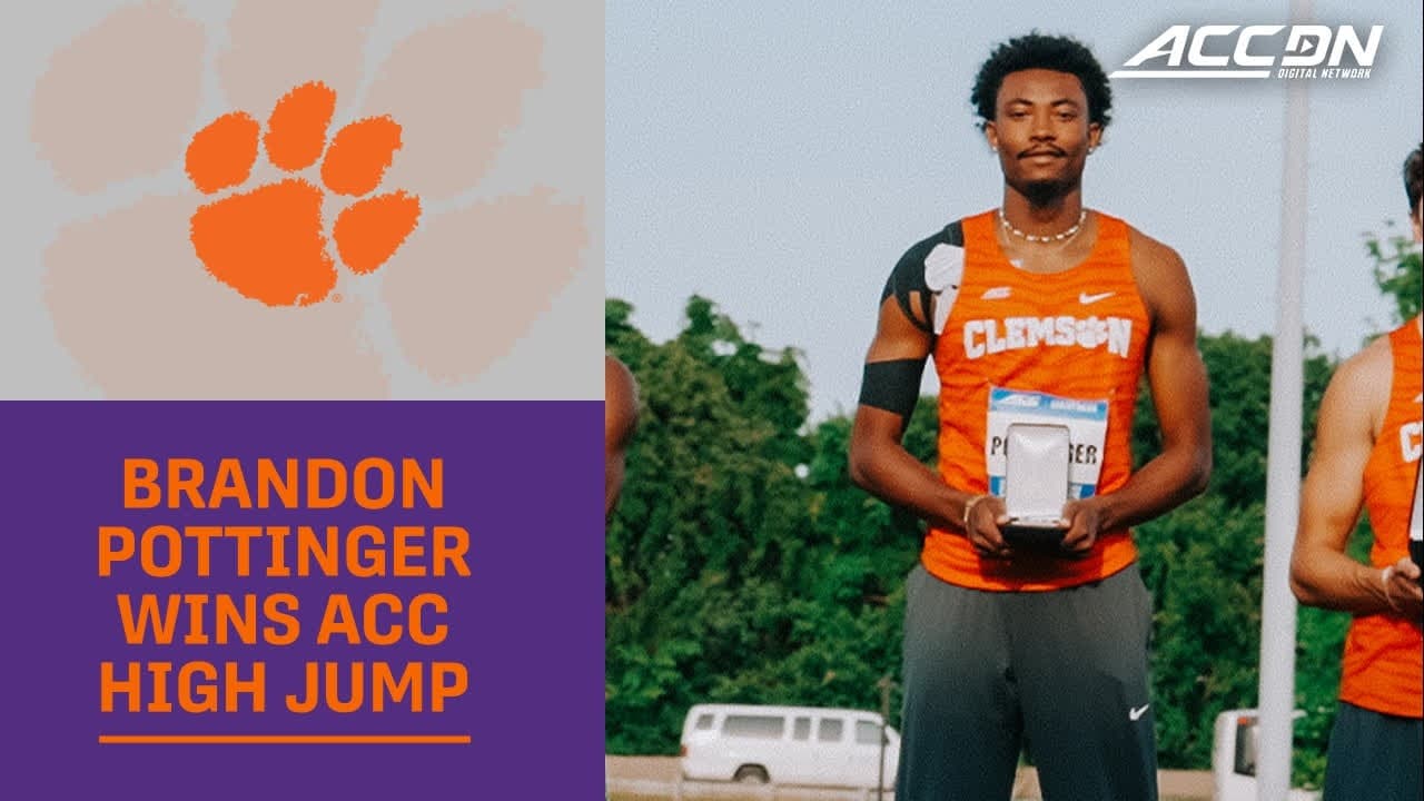Clemson's Brandon Pottinger Wins ACC High Jump