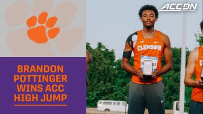 Clemson's Brandon Pottinger Wins ACC High Jump