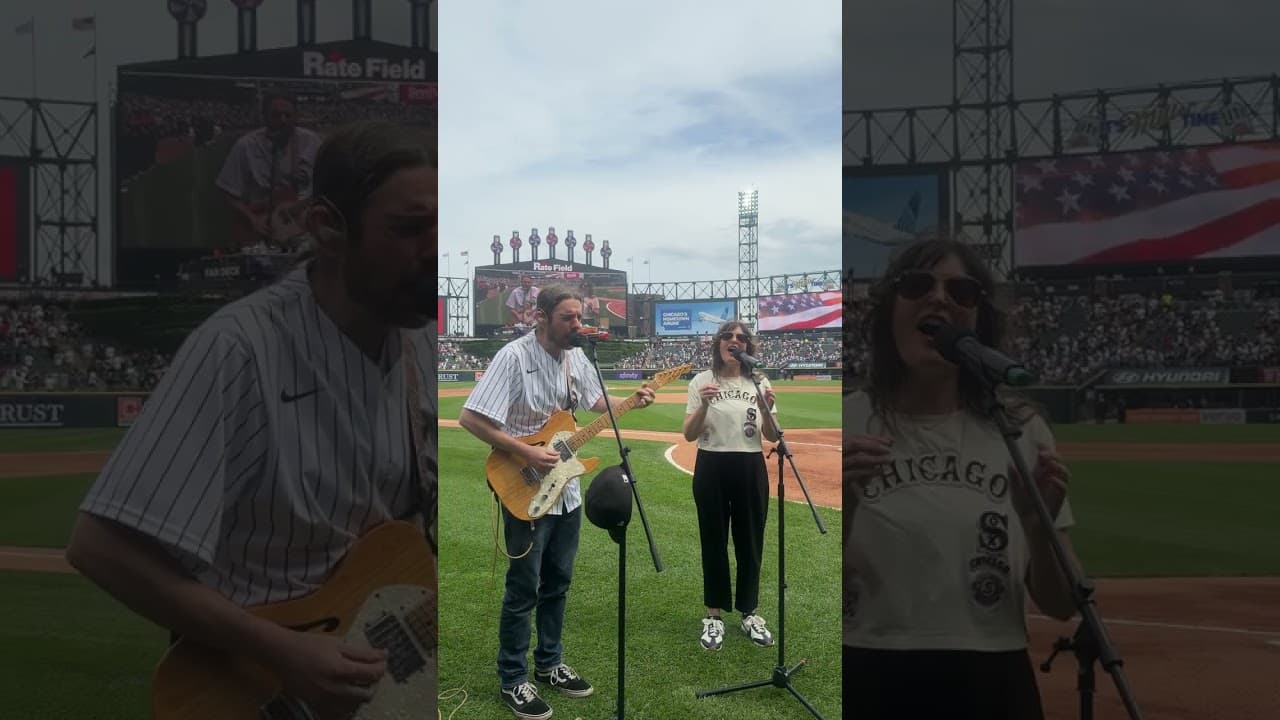 Today's National Anthem courtesy of The Empty Pockets! 🇺🇸 #anthem #MLB #america