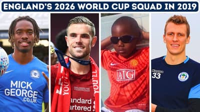 England's 2026 World Cup Squad: Where Were They 7 Years Ago?