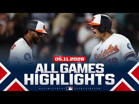 Highlights from ALL GAMES on 5/11 (Orioles' AWESOME comeback, Brice Turang walk-off HR, MORE!)