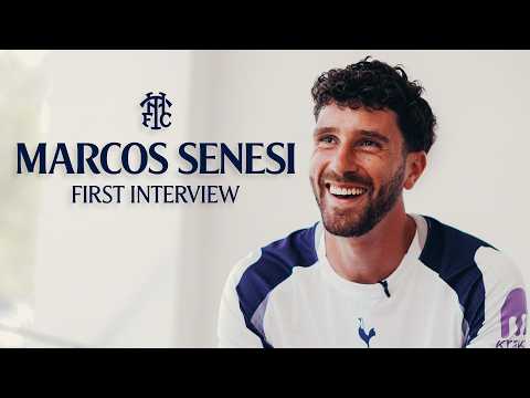 Marcos Senesi’s first interview as a Tottenham Hotspur player 💬