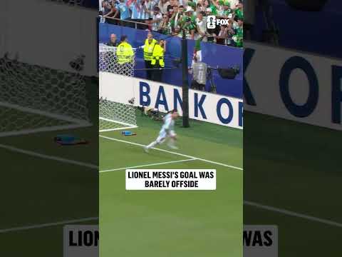So close for Leo Messi within the first 5 minutes of the game