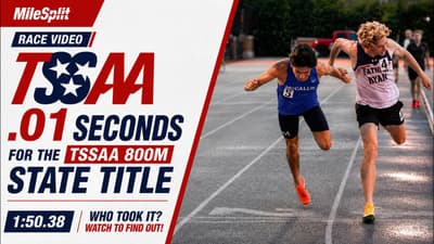 TSSAA 800m State Title Comes Down To A Dive!