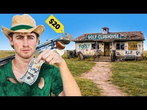 Restarting My Golf Career with ONLY $100