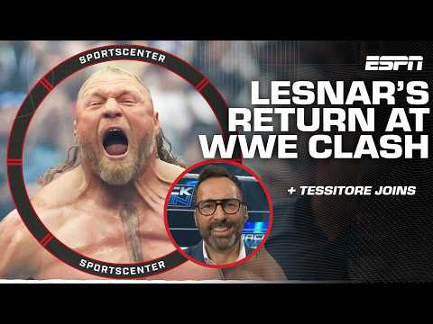 Joe Tessitore speaks on Brock Lesner returning to fight Oba Femi | SportsCenter