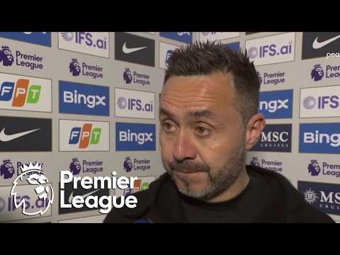 Roberto De Zerbi: Spurs must play with courage against Everton | Premier League | NBC Sports