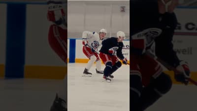 Feels good to be back 🙂↕️ #hockey #nyr #camp