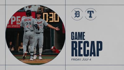 Game Highlights: Greene Homers, Tigers Shutout Rangers on the Fourth of July | 7/4/26