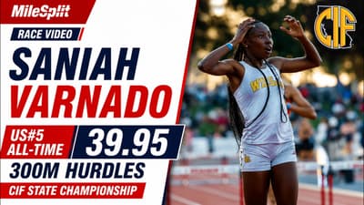 39.95! US#5 All-Time for the CIF State Championship!