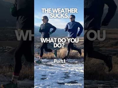 What should runners do when the weather sucks? Part 1