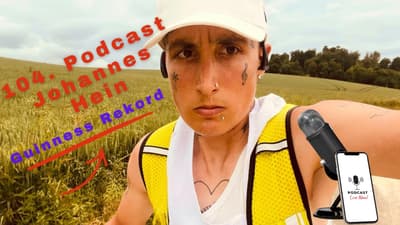 Podcast 🎙️ mit Johannes Hein: Jeden Tag ein Ultra für 100 Tage     #podcast   #interview #ultralauf