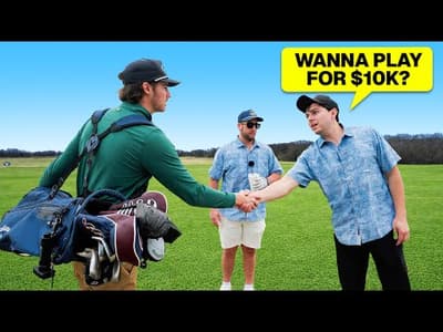 2 Random Golfers Challenge Me To a $10k Match 