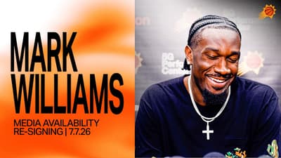 Mark Williams talks Re-Signing with Phoenix Suns