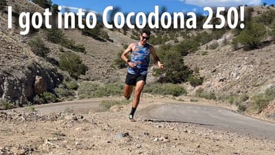 I got into the 2027 Cocodona 250! And now I'm in Japan for Kaga Spa 50km by UTMB