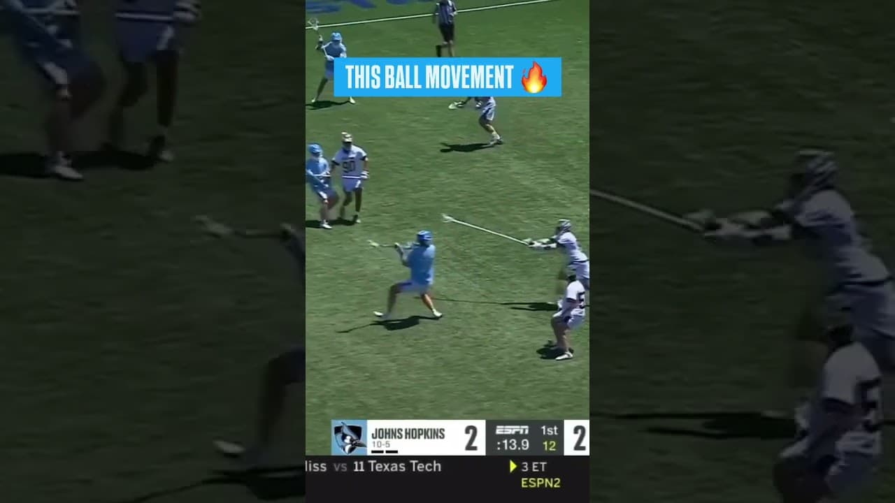 This Ball Movement 👏 #lacrosse
