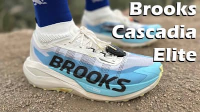 Brooks Cascadia Elite First Impressions Review || DNA Gold shines on the trails