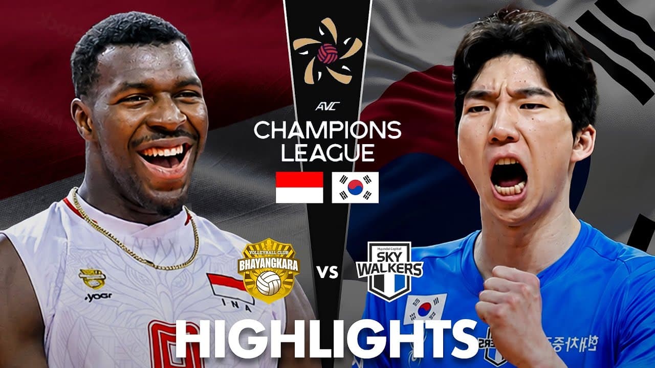 Jakarta Bhayangkara 🇮🇩 vs Capital SkyWalkers 🇰🇷 | Highlights | AVC Champions League 2026