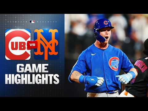 Cubs vs. Mets Game Highlights (6/25/26) | MLB Highlights