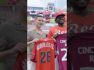 Josh Cullen and Kyle Walker were honorary captains at the Cincinnati Reds game last night 👏