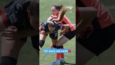 We can't keep up with the amount of red cards in the NWSL this season 💀🟥