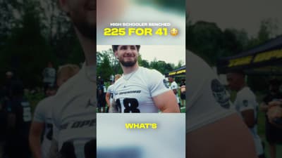 High Scooler Benches 455?! 😳 (Mr. Peptides)