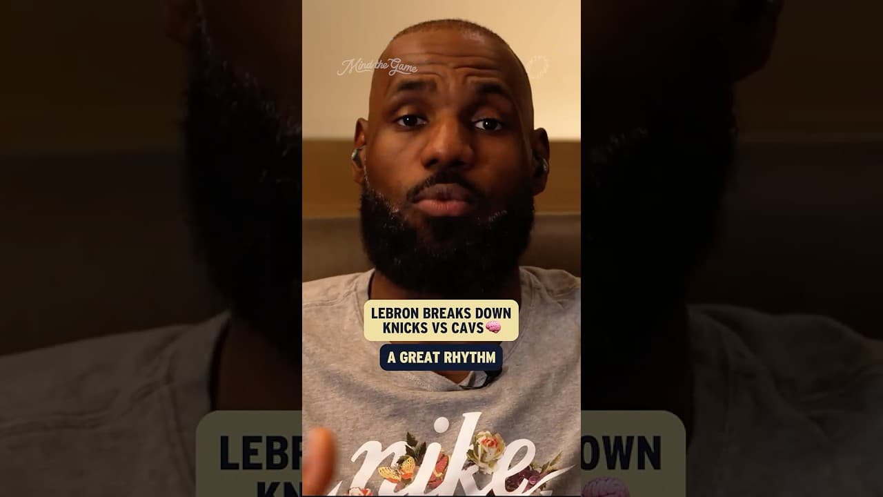 LeBron believes consistency is the key to success in the Eastern Conference Finals.