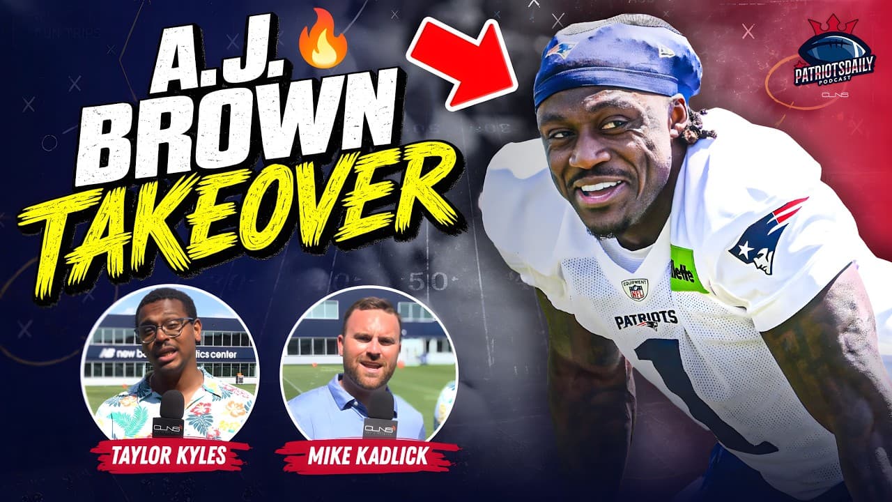 A.J. Brown DOMINATES Patriots Minicamp | Patriots Daily