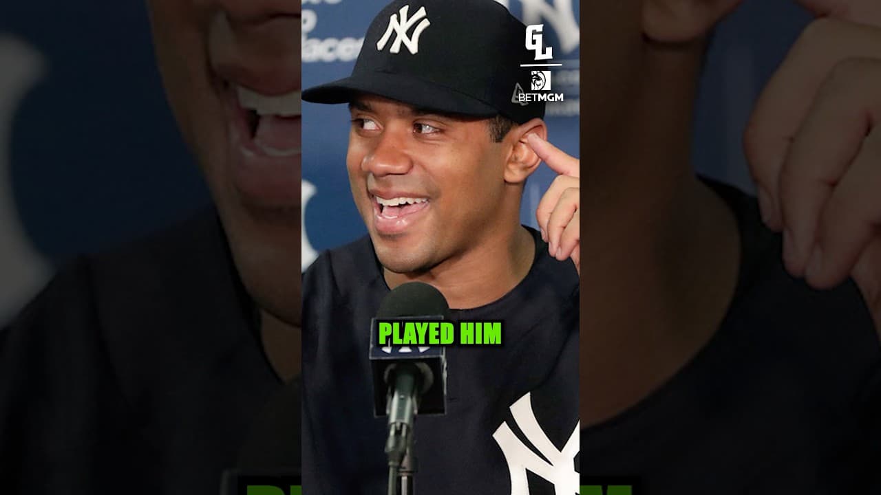 Before the NFL, Kyle Long and Russell Wilson were facing each other on the baseball diamond