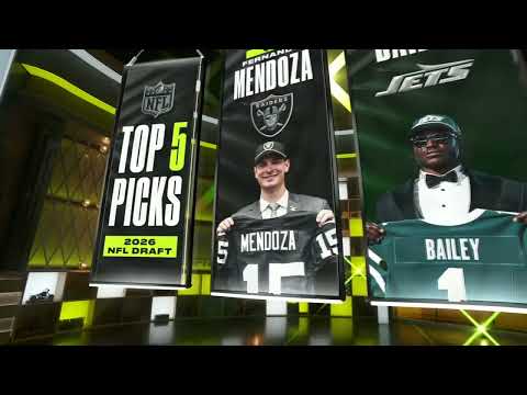 NFC NORTH & NFC SOUTH schedule release breakdown 🔥 + Fernando Mendoza & AFC East | NFL on ESPN