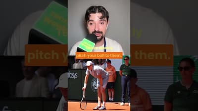Juan Manuel Cerundolo stayed so focused to defeat Jannik Sinner #janniksinner #rolandgarros