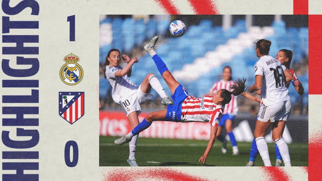 Real Madrid 1-0 Atlético de Madrid Femenino | HIGHLIGHTS - Liga F, MD28
