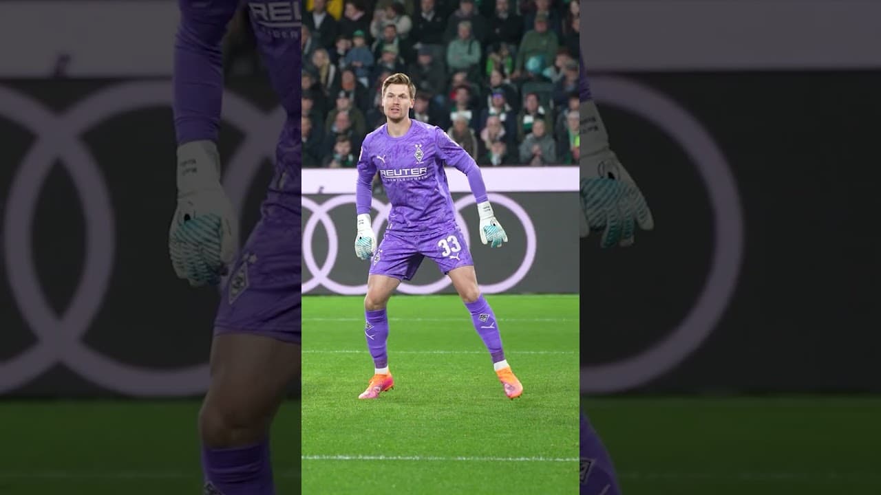 Wahnsinns Paraden 🥶😱 Katze aus Gladbeck, CichonPM-Spieler der Saison! 💚🐎#dieFohlen #bundesliga