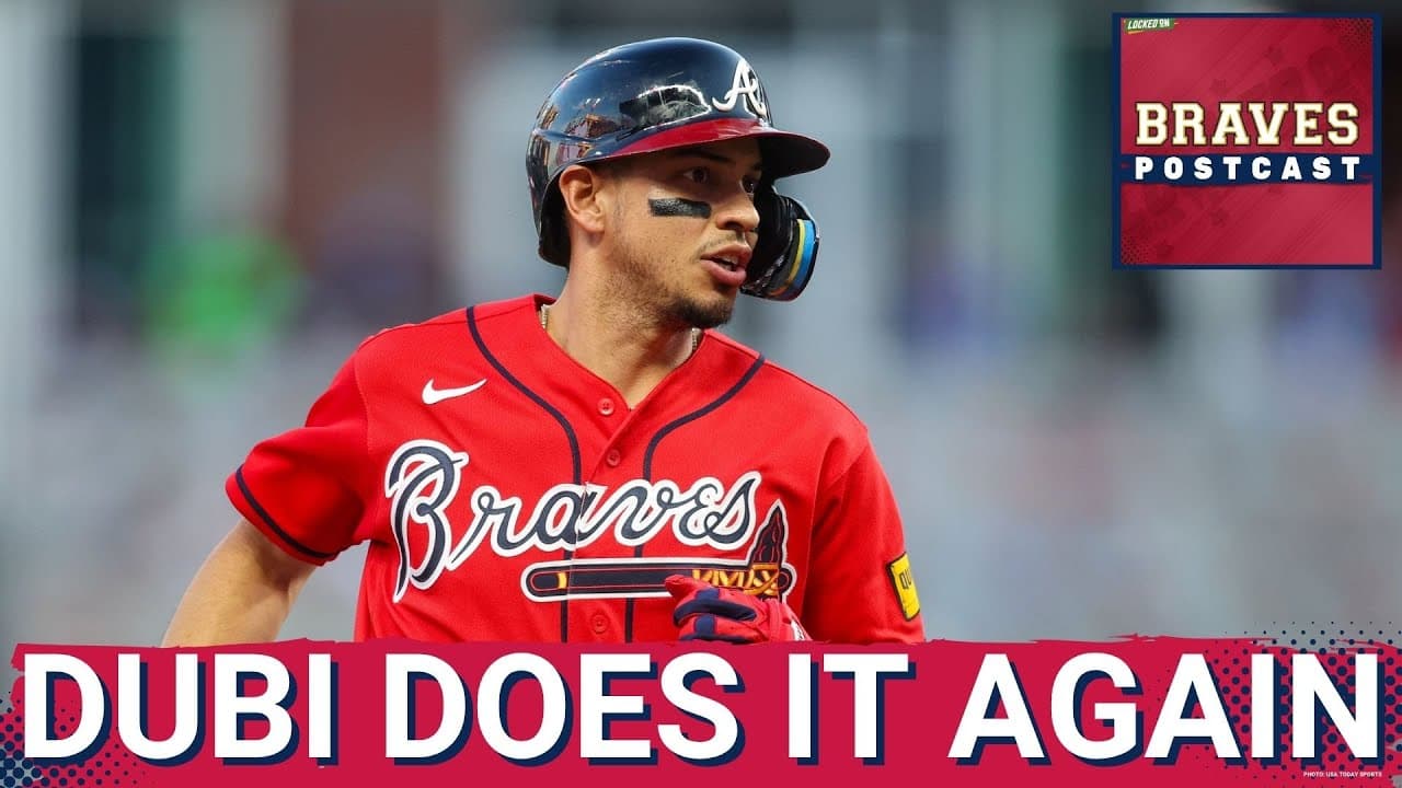 BRAVES POSTCAST: Atlanta Braves win series opener thanks to Dubón's home run, bullpen  LIVE REACTION