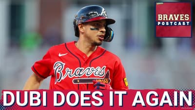BRAVES POSTCAST: Atlanta Braves win series opener thanks to Dubón's home run, bullpen  LIVE REACTION