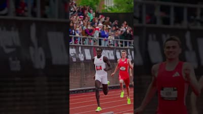 MARCO AROP STORMS TO VICTORY #trackandfield #athletics