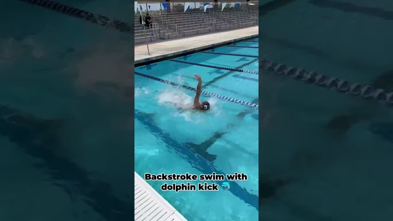 Backstroke Stroke Rate Drills #theraceclub