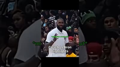 I’LL RUN THRU A WALL FOR YOU COACH 🫡 @LeBron